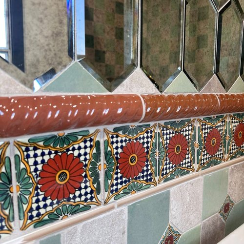 Custom mosaic tile installation in Corpus Christi, TX