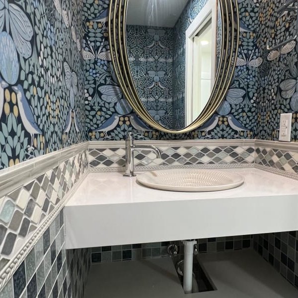 Patterned Wallpaper in Corpus Christi, Texas
