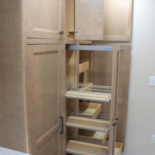 Kitchen storage by Tukasa Creations Inc