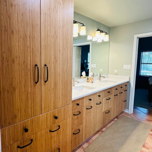 New bathroom cabinets in Corpus Christi, TX