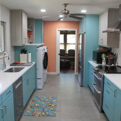 New kitchen floors and cabinets in Corpus Christi TX